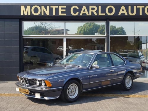 1982 BMW 635CSi Manual LHD For Sale