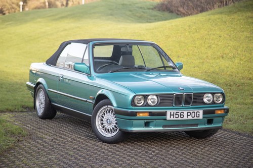 1991 BMW 318i Convertible Design Edition For Sale by Auction