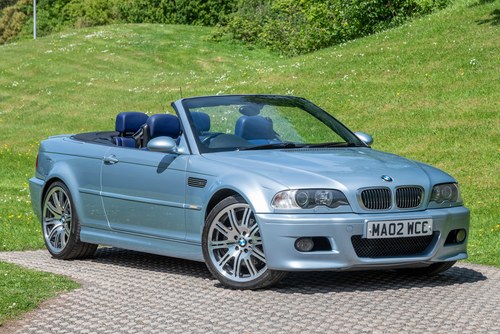 2002 BMW M3 3.2i Convertible Individual For Sale by Auction