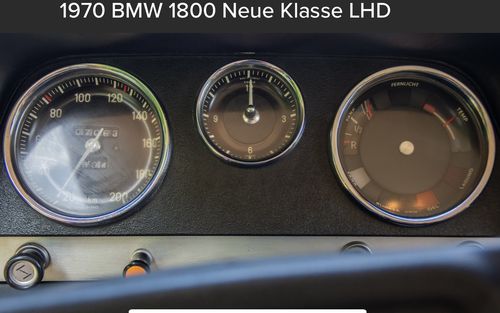 1970 BMW 1800 Neue Klasse LHD (picture 14 of 66)