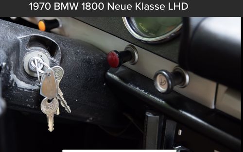 1970 BMW 1800 Neue Klasse LHD (picture 17 of 66)
