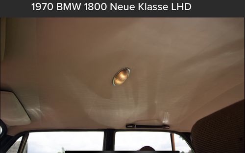 1970 BMW 1800 Neue Klasse LHD (picture 25 of 66)