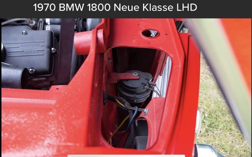 1970 BMW 1800 Neue Klasse LHD (picture 36 of 66)