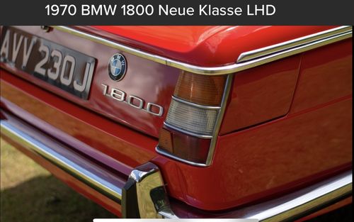 1970 BMW 1800 Neue Klasse LHD (picture 44 of 66)