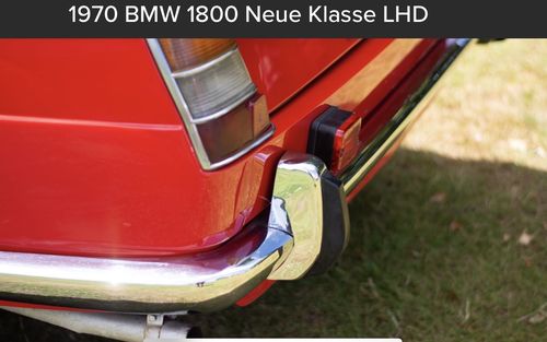 1970 BMW 1800 Neue Klasse LHD (picture 49 of 66)