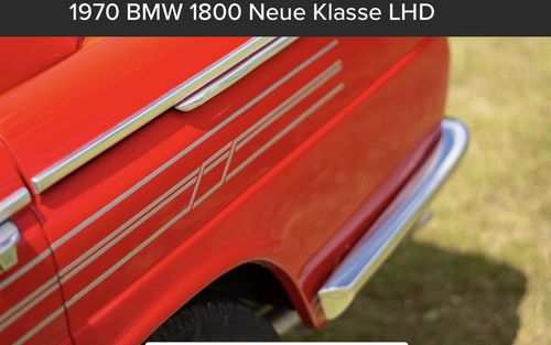 1970 BMW 1800 Neue Klasse LHD (picture 51 of 66)