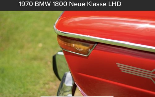 1970 BMW 1800 Neue Klasse LHD (picture 54 of 66)