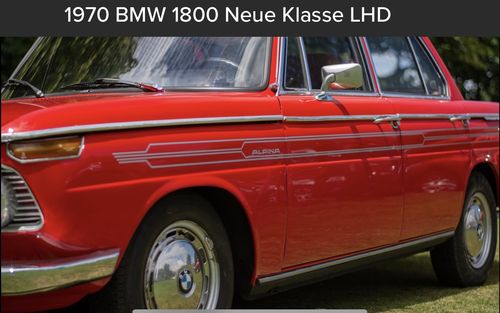 1970 BMW 1800 Neue Klasse LHD (picture 55 of 66)