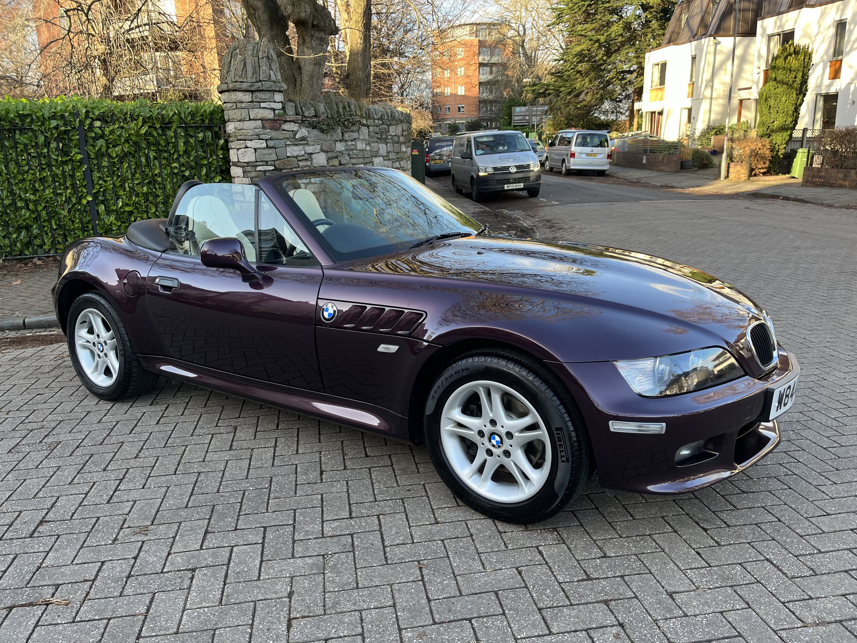2000 BMW Z3 2.0 6 Cylinder Individual in Mora Red with Lemon 38k For Sale