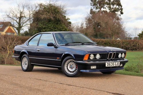 1987 BMW 635 CSi For Sale by Auction