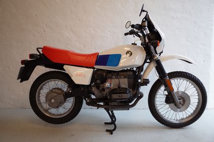 Picture of BMW R80GS. Matching numbers. First paint. Great runner.