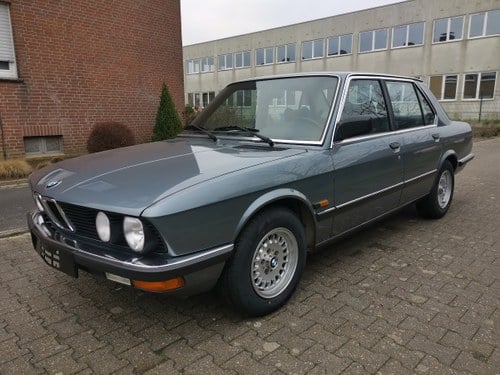 1982 BMW 528i E28 Rustfree original paint In vendita