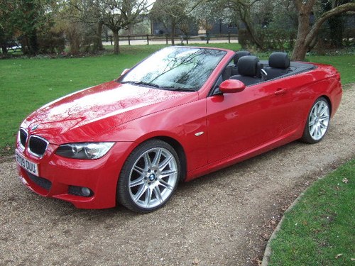 2009(09) BMW E93 320i M-Sport Convertible only 51000 miles For Sale