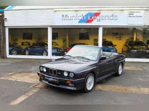 1990 BMW E30 M3 Convertible For Sale (picture 1 of 12)