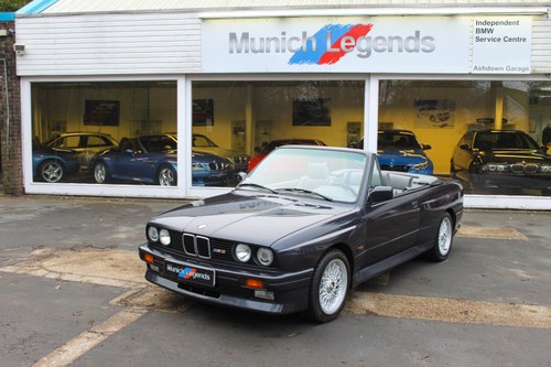 1990 UNDER OFFER - BMW E30 M3 Convertible In vendita