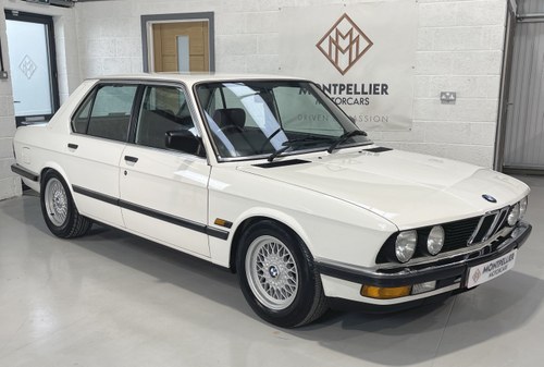 1986 BMW 528i E28 - 5 Spd Manual - 71,600 Miles SOLD