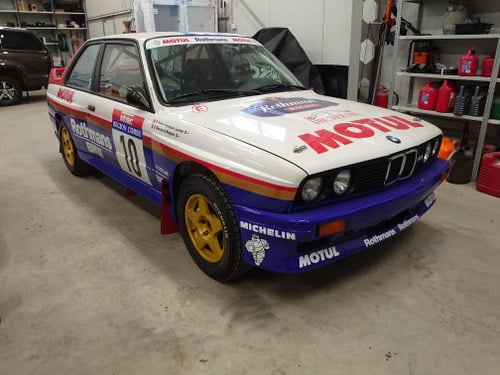 1986 BMW E30 M3 Rally Car SOLD