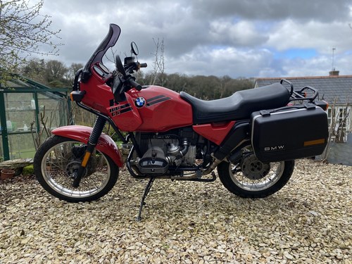 1991 BMW R100GS - sold VENDUTO