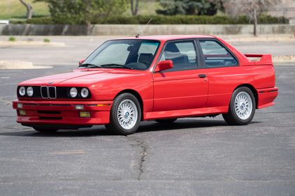 1989 Iconic E30 M3 In Cinnabar Red With Black For Sale