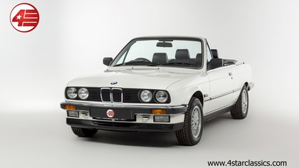 BMW E30 325i Convertible /// Air Con + Leather /// 62k Miles
