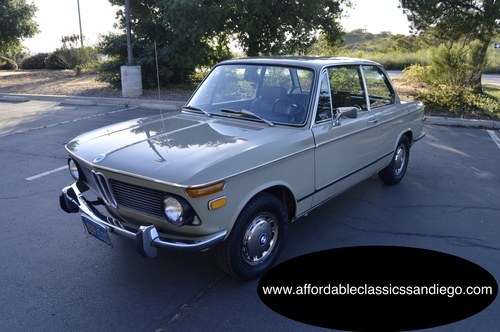 1972 BMW 2002 VERKAUFT