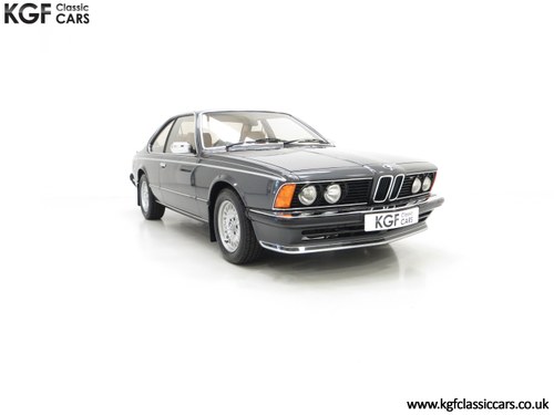 1980 A Magnificent E24 BMW 635 CSi with a Remarkable 23,333 Miles VENDUTO