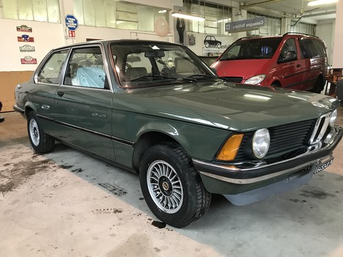 1982 Preserved one owner Bmw 318i mostly original paint SOLD