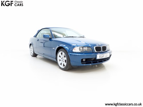 2001 A Wonderful BMW E46 318Ci Convertible with Only 21,916 Miles SOLD
