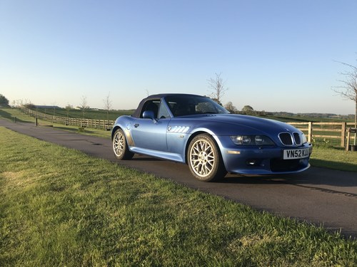 2002 BMW Z3 Sport Roadster 3.0 estorali blue 1 or 64