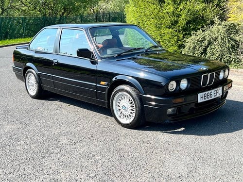 1990 BMW E30 325I SE H-Reg 2dr Saloon Coupe Black none Sport