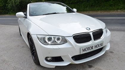 BMW 335i M SPORT DCT AUTO CONVERTIBLE PEARL WHITE
