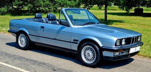 1990 Superb BMW E30 325i Auto Convertible - 105k - FSH -YEARS MOT SOLD