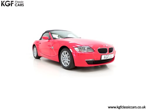 2007 An Outstanding BMW E85 Z4 2.0i SE Roadster with 10,358 miles SOLD
