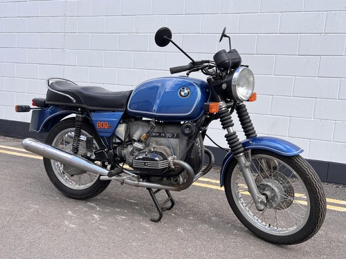 BMW R80 Project 800cc 1977 - Matching Numbers SOLD