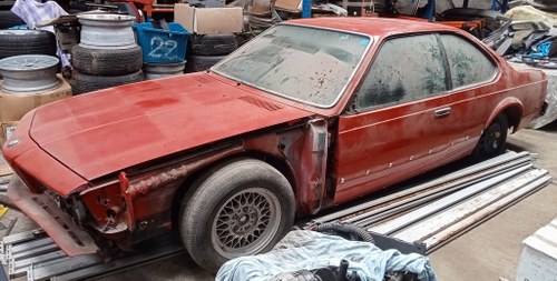 1986 BMW M635csi E24 Euro M6 Project 108k manual Last Chance