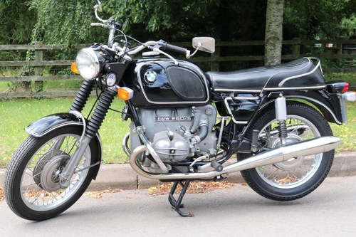 BMW R60/5 1975 just with a genuine 10,880 miles from new and SOLD