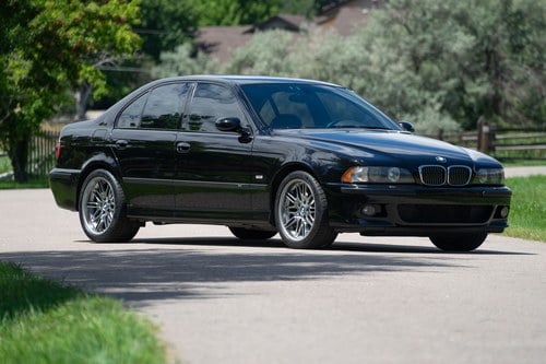 Very original 2000 BMW E39 M5 - Black on black In vendita
