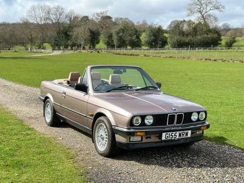 1989 BMW 320i Convertible E30 VENDUTO