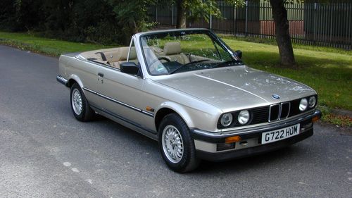 Picture of 1990 BMW E30 320i CONVERTIBLE (CHROME BUMPER) - RESTORED UK - RHD - For Sale