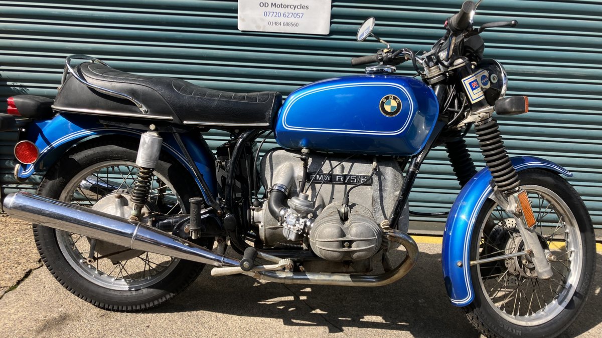 1975 BMW R75 Blue Manual, 5 speed in Holmfirth, United Kingdom - For ...