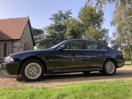 2000 BMW 525i SE Saloon Cosmos Black & Heated Montanna Black Hide In vendita