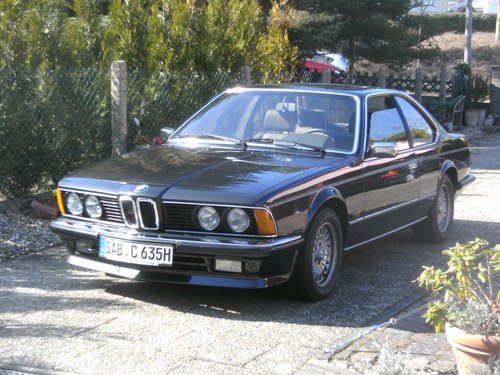 1986 BMW 635 CSI Auto Highline buffalo leather