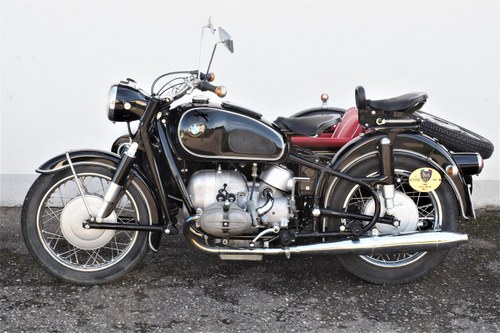 1967 BMW R69S with Sidecar Steib TR500 SOLD