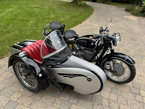 1968 BMW R50 with Stoye sidecar For Sale by Auction