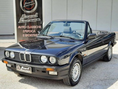 1990 BMW 320I 6 CILINDRI E30 CABRIOLET For Sale