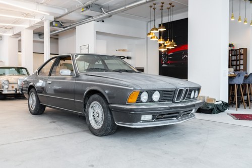 1981 BMW 635CSi E24 Project car, running and driving SOLD