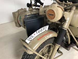 BMW R75 Sidecar Motorcycle In World War II: A Versatile Battlefield Ve - Foto 2
