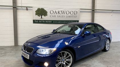 A STUNNING 1 OWNER BMW 325d 3.0 M Sport Coupe HUGE SPEC E92