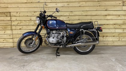 BMW R80/7 with ORIGINAL TOURING PANNIERS