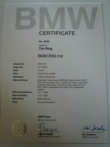 1989 BMW 8 Series